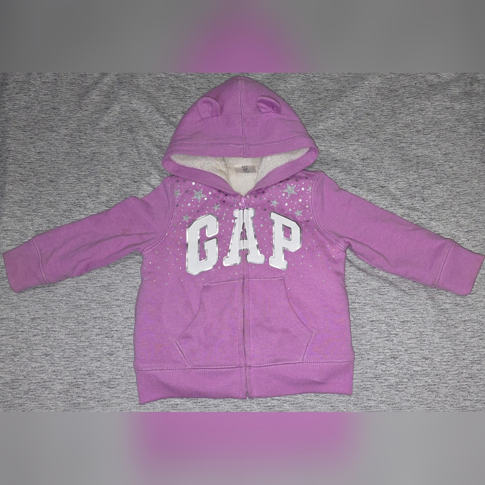BabyGap Logo Sherpa-Lined Zip Hoodie